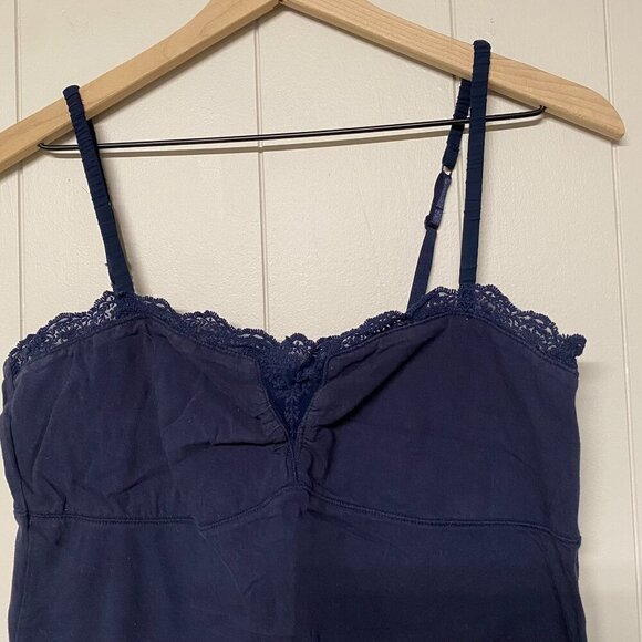 American Eagle Outfitters AEO Navy Lacy Camisole, XL - Picture 4 of 7